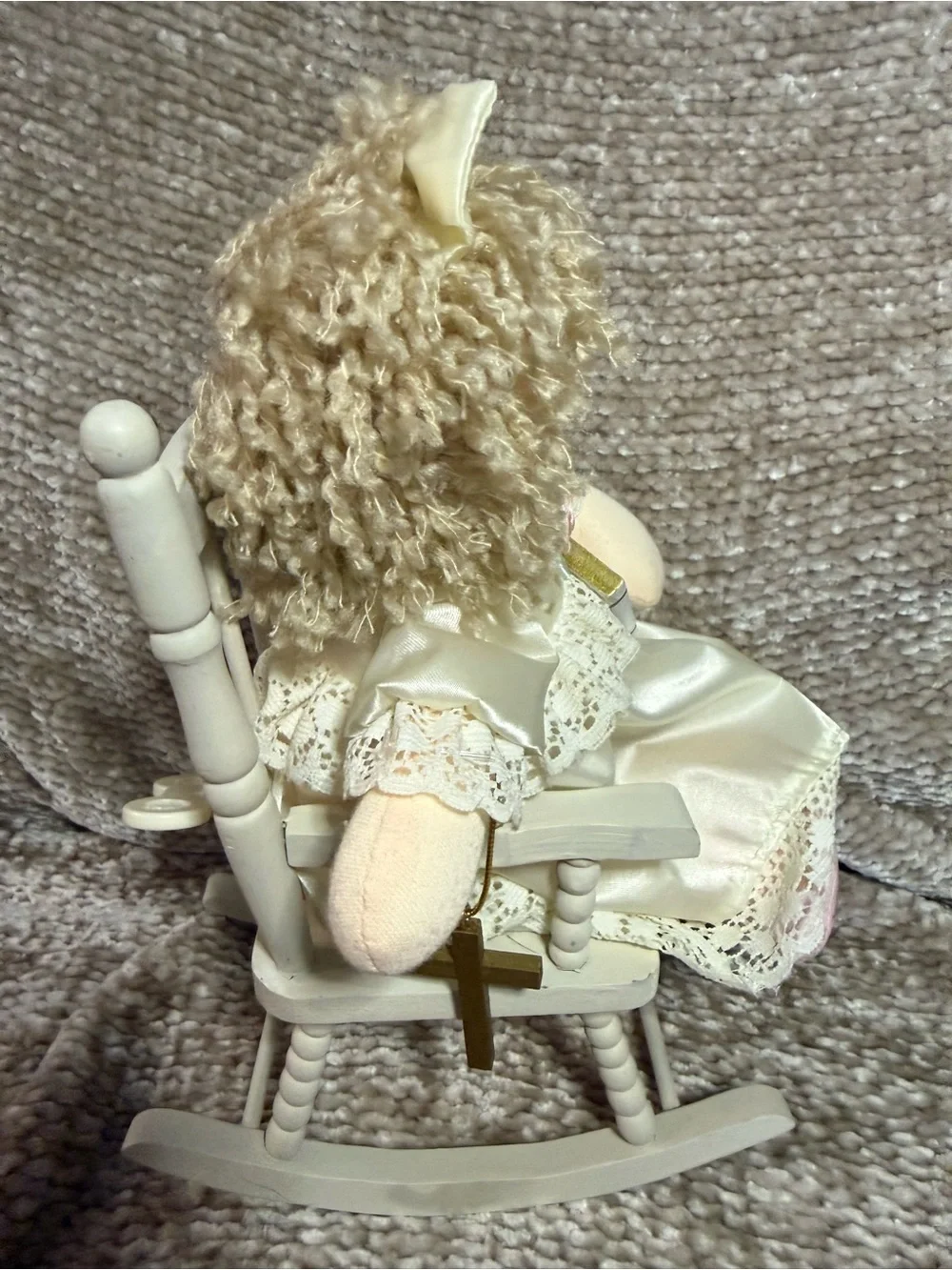 1980s Animated Musical Doll  Plays Jesus Loves Me & It’s A Small WorldBy Berkley